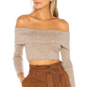 Lovers + Friends Off The Shoulder Sweater originally from Revolve